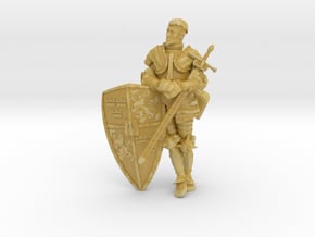 Swedish Knight in Tan Fine Detail Plastic