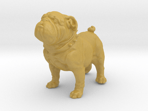 Lobo's Dawg for Build a figure Lobo (Bull Dog) in Tan Fine Detail Plastic