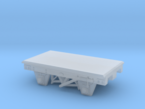 009 Chassis or Flat Wagon in Clear Ultra Fine Detail Plastic