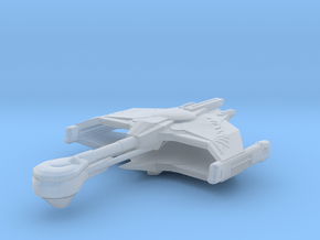 2500 Romulan V'T'eridix Warbird in Clear Ultra Fine Detail Plastic