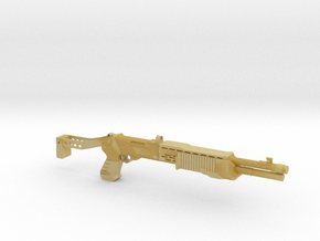 SPAS-12 Shotgun - 6 Inch Scale in Tan Fine Detail Plastic