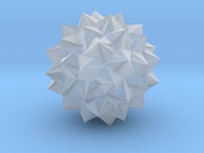 07. Great Snub Dodecicosidodecahedron - 1in in Clear Ultra Fine Detail Plastic