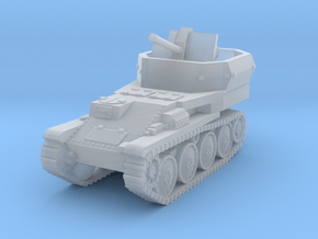 Flakpanzer (38t) 1/285 in Clear Ultra Fine Detail Plastic