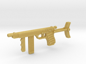 BrowningHP_SMG in Tan Fine Detail Plastic
