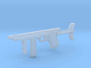 BrowningHP_SMG in Clear Ultra Fine Detail Plastic