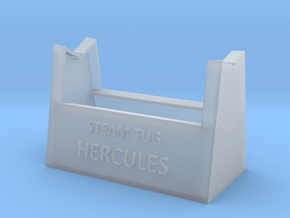 Hercules Display Stand in Clear Ultra Fine Detail Plastic