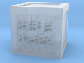 Bulk Foods - Wooden Crate in Clear Ultra Fine Detail Plastic