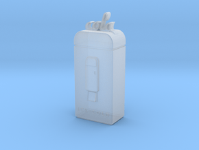 1/87 cola dispenser. in Clear Ultra Fine Detail Plastic