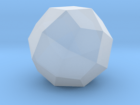 01. Propello Cube - 1 Inch in Clear Ultra Fine Detail Plastic