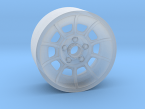 Make It RC 1/25 Scale General Lee Wheels 18x8mm in Clear Ultra Fine Detail Plastic