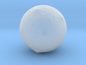 03. Propello Disdyakis Triacontahedron - 10 mm in Clear Ultra Fine Detail Plastic