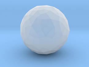 08. Propello Pentakis Dodecahedron - 1 Inch in Clear Ultra Fine Detail Plastic