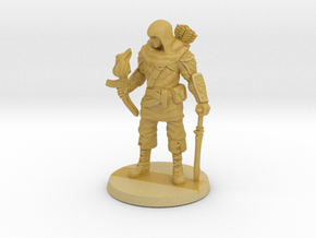 Mercenary Ranger w/ Torch and Sword in Tan Fine Detail Plastic