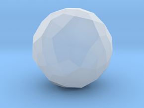 15. Propello Truncated Octahedron - 1 Inch in Clear Ultra Fine Detail Plastic