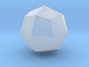 01. Biscribed Disdyakis Dodecahedron - 1 Inch in Clear Ultra Fine Detail Plastic