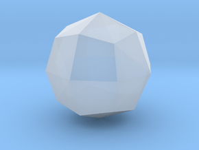 01. Biscribed Disdyakis Dodecahedron - 1mm in Clear Ultra Fine Detail Plastic