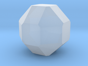 05. Biscribed Truncated Cuboctahedron - 1 Inch in Clear Ultra Fine Detail Plastic