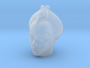 Queen Sumana Head VINTAGE in Clear Ultra Fine Detail Plastic