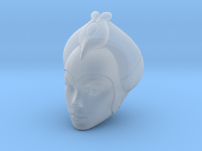 Queen Sumana Head Classics in Clear Ultra Fine Detail Plastic