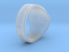 Muperball #SelfySyntax Ring S16 in Clear Ultra Fine Detail Plastic
