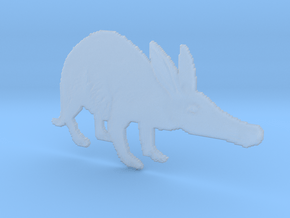 aadvark in Clear Ultra Fine Detail Plastic