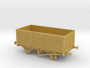 HO RCH 12-13T Mineral Wagon 1923 - Metal Stanchion in Tan Fine Detail Plastic