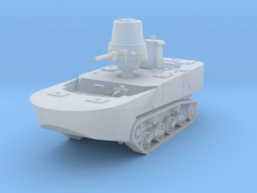Type 2 Ka-Mi Amphibious Tank 1/100 in Clear Ultra Fine Detail Plastic
