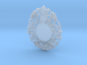 Christine Daaé Oval in Clear Ultra Fine Detail Plastic