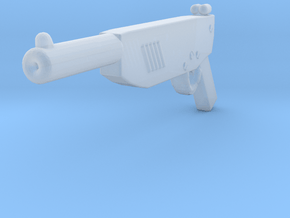 pistol in Clear Ultra Fine Detail Plastic