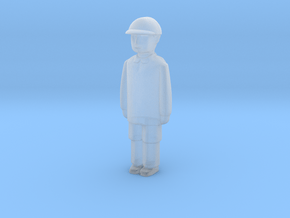 Capsule Boy Cap in Clear Ultra Fine Detail Plastic