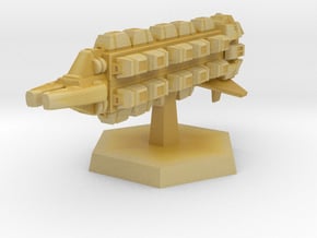 7000 Cardassian Groumall Class Freighter in Tan Fine Detail Plastic