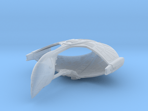 5500 Romulan D'deridex Warbird in Clear Ultra Fine Detail Plastic