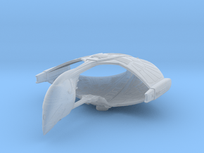 7000 Romulan D'deridex Warbird in Clear Ultra Fine Detail Plastic