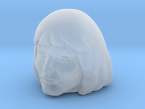 Musclor Head MCX in Clear Ultra Fine Detail Plastic