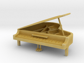 Printle Thing Baby Grand Piano - 1/87 in Tan Fine Detail Plastic