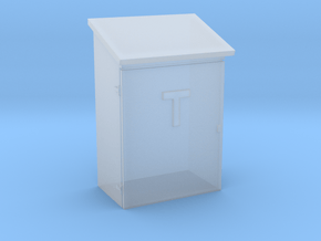 Victorian Railways - Trackside Telephone Cabinet 1 in Clear Ultra Fine Detail Plastic