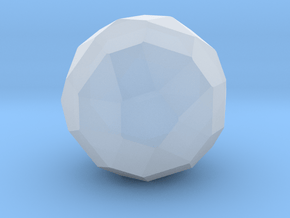07. Biscribed Truncated Icosidodecahedron - 1 In in Clear Ultra Fine Detail Plastic