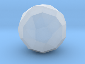 07. Biscribed Truncated Icosidodecahedron - 10 mm in Clear Ultra Fine Detail Plastic