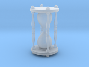 Hourglass in Clear Ultra Fine Detail Plastic