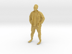 Printle D Homme 032 S - 1/50 in Tan Fine Detail Plastic