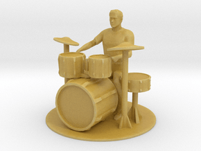 Printle Thing Drums and  Drummer - 1/48 in Tan Fine Detail Plastic