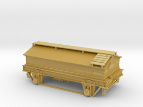 1916 Scale Test Car - HO Scale Precision Model in Tan Fine Detail Plastic