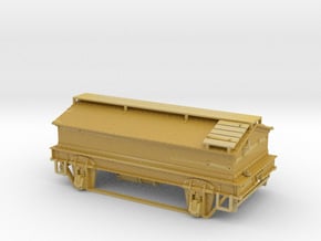 1916 Scale Test Car - HO Scale Model in Tan Fine Detail Plastic