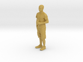 Printle O Homme 092 S - 1/87 in Tan Fine Detail Plastic