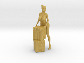 Printle P Femme 050 S - 1/72 in Tan Fine Detail Plastic