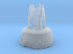Castle Ruins in Clear Ultra Fine Detail Plastic