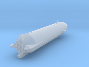 Rocket Lab Neutron Model in Clear Ultra Fine Detail Plastic