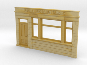 02-01 Burnley Corporation Tramways Office Facade in Tan Fine Detail Plastic