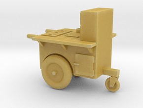 Printle Thing Hot Dog Cart - 1/87 in Tan Fine Detail Plastic