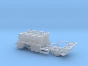 1/87 Brush Truck Body in Clear Ultra Fine Detail Plastic